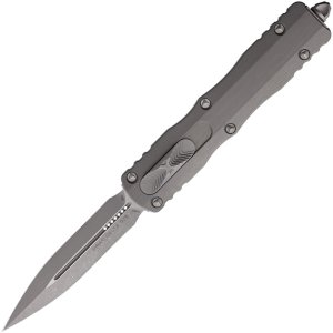 Microtech 227-10APNC Dirac Delta 3.79 In D/E Apocalyptic Std Natural Clear