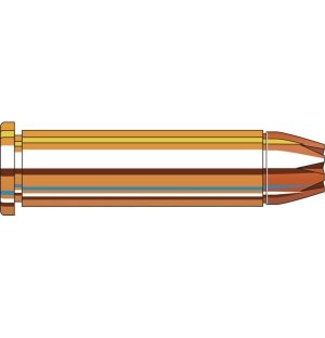 Hornady Handgun Hunter 9052 357 Magnum 130 Grain Brass 25 Rounds