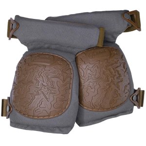 Latitude Outdoors Knee Pad Grey Adjustable Straps Gel Insert