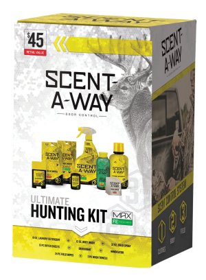 Scent-A-Way 100099 Ultimate Hunting Kit Odor Eliminator Odorless