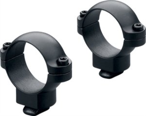 Leupold Dual Dovetail 1in Super High Matte Black Scope Rings (49919)