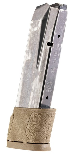 Smith & Wesson M&P45 Magazine 14rd .45 ACP FDE Stainless Steel 19477