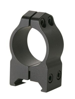 Warne 2B1M Maxima CZ 527 Fixed Mount 1" High Matte Black Rings