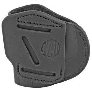 1791 Gunleather 4WH-4-SBL-R Holster Stealth Black Right Hand Size 4
