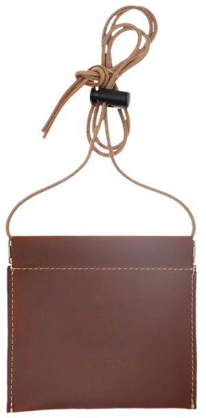 RIVEN 65700 Leather Diaphragm Call Pouch with Lanyard