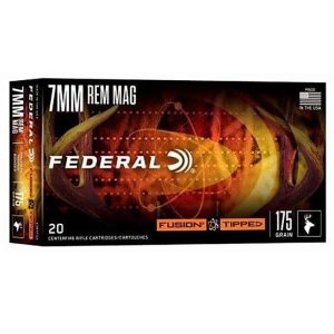 Federal F7RTFS2 Fusion 7mm 175gr Bonded Soft Point Ammo 20 Rounds