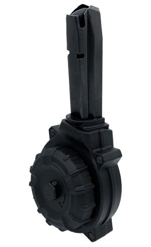 Pro-Mag SW MP40 40SW 50RD Drum Black Polymer Magazine DRMA64