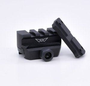 Warne 6102M 438 Red Dot Mount Riser Picatinny Rail Base