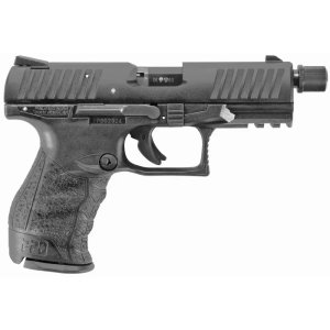 Walther Arms 5100301 PPQ M2 SD Tactical 22 LR, 12-Round, 4.6" Threaded Barrel, Black Polymer Frame, Picatinny Rail, Quick Defense Trigger