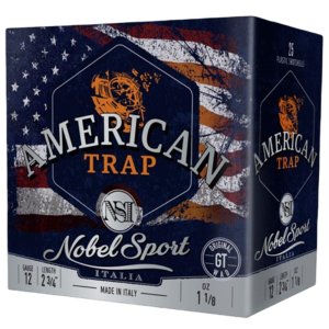 Eurosports LLC Nobel NSI American Trap 12ga 1-1/8oz 1145fps #8 25ct
