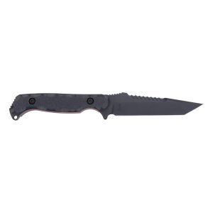 Toor Knives DarterT-ShadowBlack Darter T Fixed Blade Knife, Shadow Black