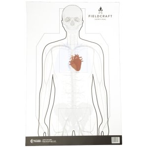 Action Target FLDC-P-100 Double-Sided Training Target, 23"x35", 100 Pack