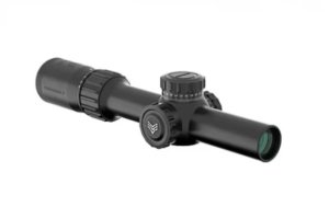 Swampfox TOMAHAWK II 1-6X24 SFP Amber Illuminated Reticle