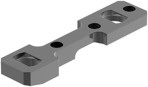 Leupold Ruger Blackhawk Steel 1-Piece Dual Dovetail Scope Base Gloss Black