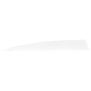Gateway 500LSSFW-50 Shield Cut Feathers White 5 In LW 50 Pack