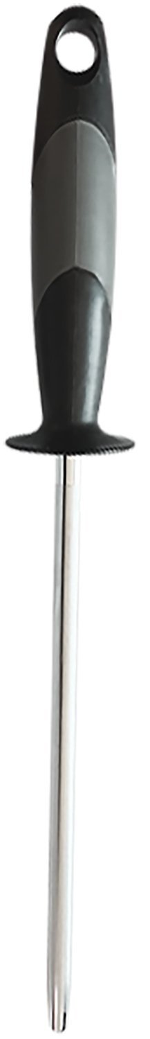 AccuSharp 034C Diamond Steel 9 in Black Overmolded Rubber Handle