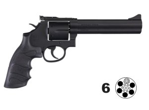 SAR USA SARSR38BL6 .357 Mag 6 In Barrel 6-Shot Black Steel Frame
