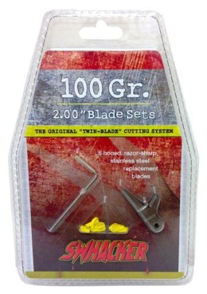 Swhacker SWH00208 Replacement Blades 2-Blade 100gr 2In Cut 6-Pack
