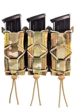 High Speed Gear 11PT03MC Triple TACO Mag Pouch MultiCam Nylon MOLLE