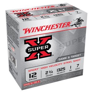 Winchester SuperX 12Ga 2.75" 1oz HV LF #7 Waterfowl Ammo