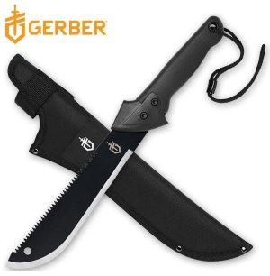 GERBER 31-000759 10.75 In Blade, 18.75 In Overall, Black
