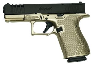 GLFA GL19GPLT 9MM 4" 15RD Black Slide Platinum Frame RMR Ready