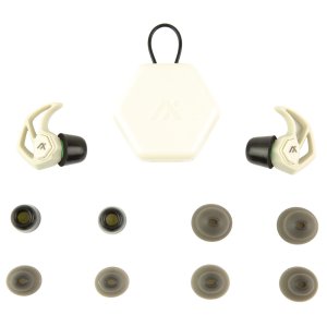 AXIL X30i Dual-Mode Ear Plug Bone White 25dB NRR Water Resistant