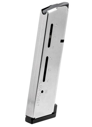 Wilson Combat 500AHD 8rd 45 ACP+P Magazine Stainless Steel Aluminum Base