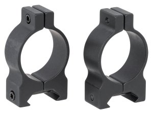 Browning 12564 Weaver Style Rings 30mm Low Matte Black Alloy