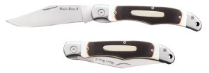 Cold Steel CS20NPM1 Ranch Boss II 4" Folding SK-5 Blade Sawed Bone Handle