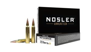 Nosler Match Grade 223 Rem 70 Grain RDF HPBT 20 Rounds 60130