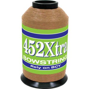BCY 452Xtra Bowstring Material Tan 1/4 lb 67% Dyneema 33% Vectran String