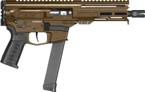 CMMG Dissent Pistol MKGs 9MM 6.5" Midnight Bronze