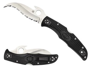 Spyderco Matriarch 2 FRN Handle Black Folding Knife 3.57 In C12SBK2W