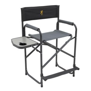 ALPS 8532958 Browning Directors Chair XT Plus Charcoal/Grey