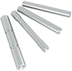 Cross Machine Tool Company CRG4PSSV 4 Pin Set Silver 4140 Steel Glock Gen4