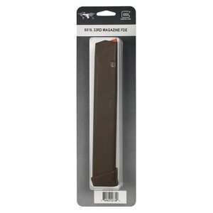 Glock 47463 33-Round 9mm FDE Polymer Magazine for G17/34/19/26/45