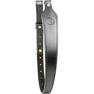 1791 GUNLEATHER SLG-1P-SBL-A Rifle Sling 31-36In Black Suede Backing