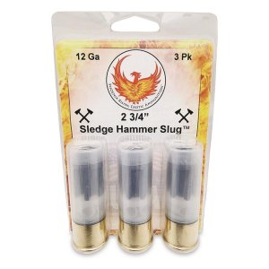 Phoenix PR-SLEDGEHAMMER 12ga 2-3/4" 685gr HP Slug 3ct Pack