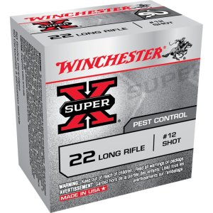 Winchester Ammo X22LRS Super X 22 LR #12 Shot 50 Bx/100 Cs
