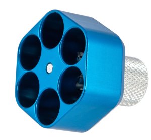 Pachmayr 02655 Speedloader Aluminum Blue SW N Frame 6 Rounds
