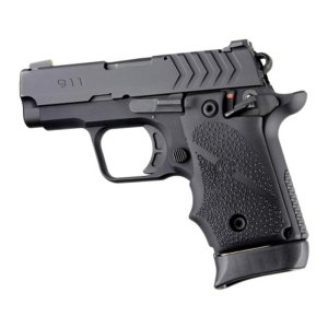 Hogue 48080 Overmolded Rubber Grip for Springfield 911 .380 Black