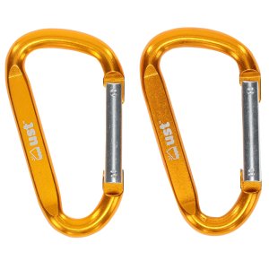 Ultimate Survival Carabiner 8cm 2-pk PDQ 12-ct Assorted Colors