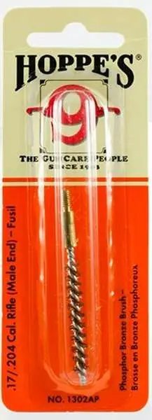 Hoppe's .17 Caliber Rifle Phosphor Bronze Cleaning Brush 1 Pack
