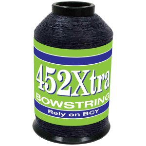 BCY 452Xtra Bowstring Material Black 1/4 lb 67% Dyneema 33% Vectran String