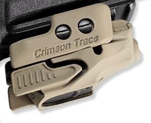 Crimson Trace Rail Master Red Laser Universal Mount Tan