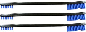 PROSHOT BAP-3PK AP Stiff Blue Utility Cleaning Bore Brush 3PK