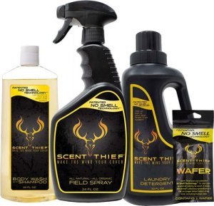 Scent Thief STTP Trophy Pack: Field Spray, Detergent, Wafer Set