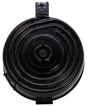 KCI USA KCIMZ004S AK-47 75rd Drum Magazine 7.62x39mm Black Steel