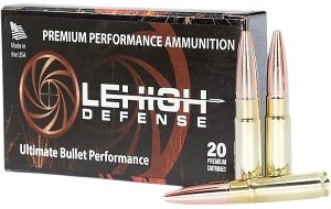Lehigh Defense LA300BLK-194-ME 300 Blackout 194gr BTHP 20rd